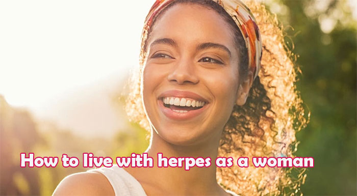 How to live with herpes as a woman